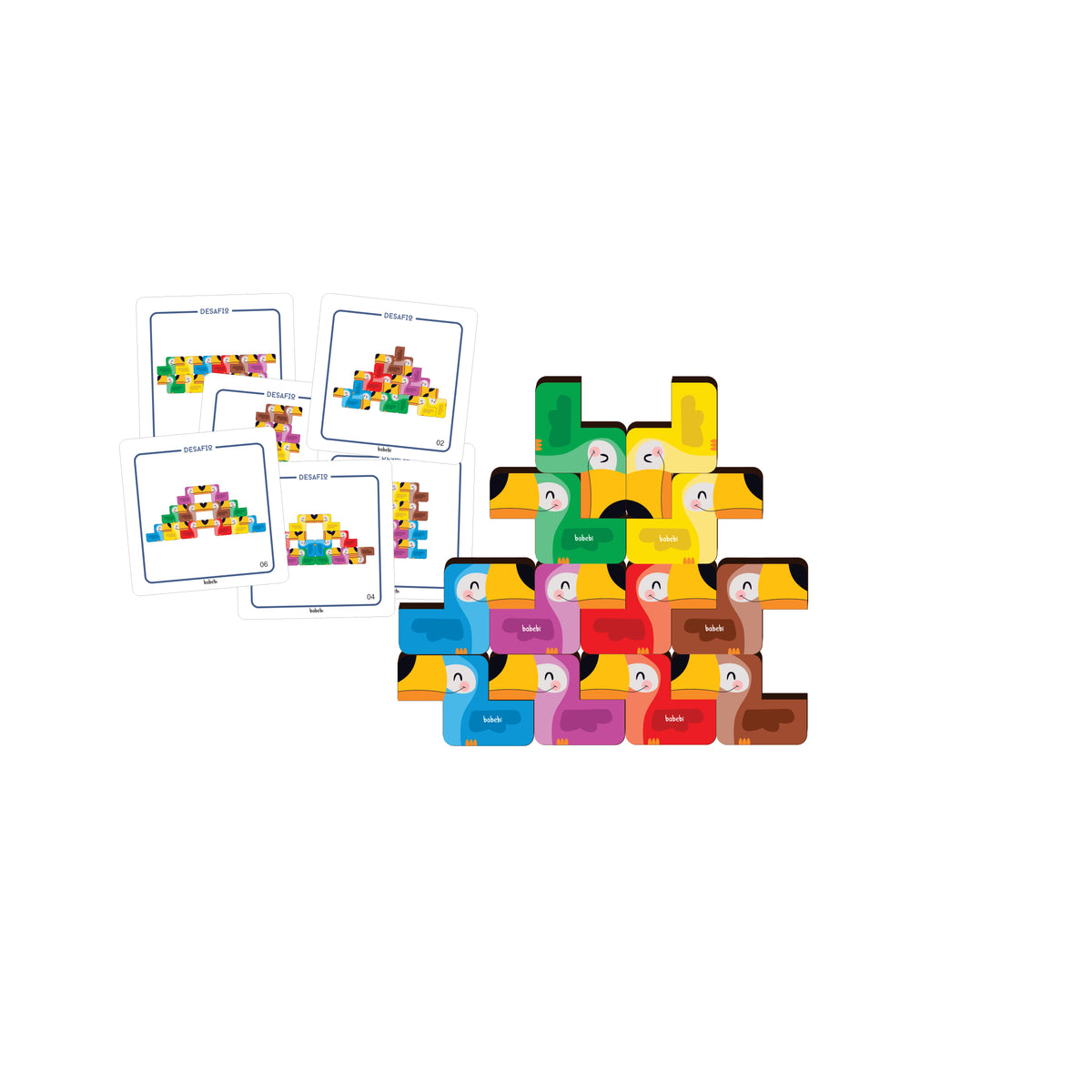 JOGUINHO DE BOLSA: EMPILHE OS TUCANOS