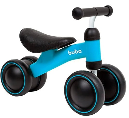 BICICLETA DE EQUILIBRIO 4 RODAS AZUL