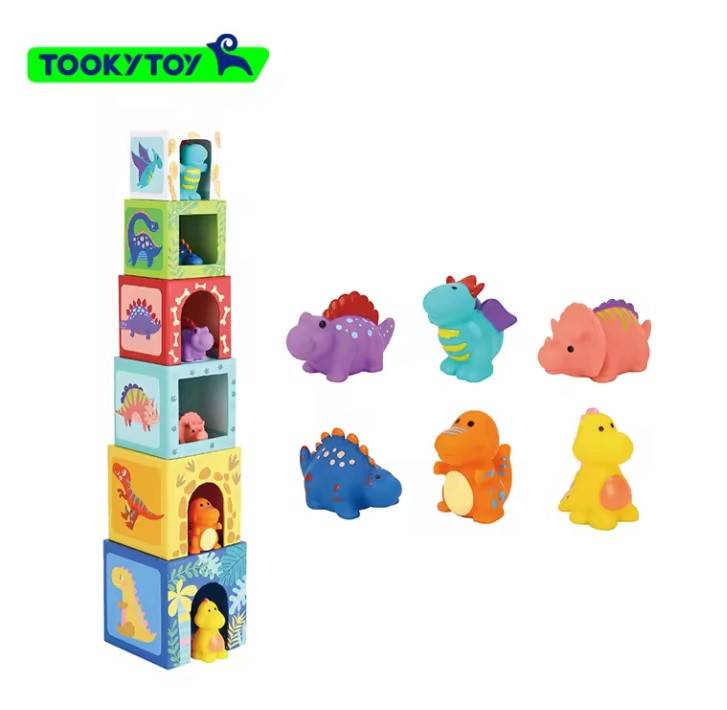 EMPILHAR CAIXAS DINOSSAUROS TOOKYTOY TF192
